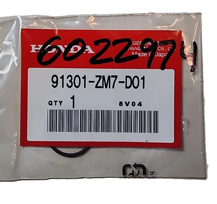 Honda Carburetor Insulator O-ring EU1000 GX100U GX100RT 91301-ZM7-D01