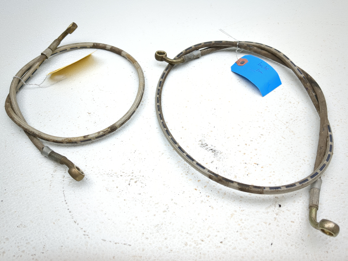 15-20 Polaris RZR S 900 Front Right Left Brake Lines Steel Braided