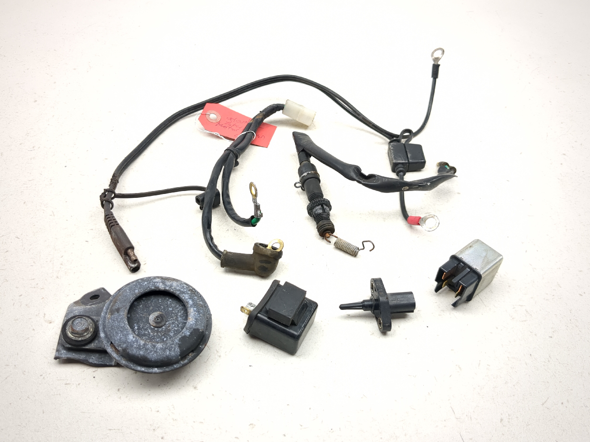 17-20 Honda Grom MSX 125 Horn Turn Signal Battery Cable Starter Relay Switch Set