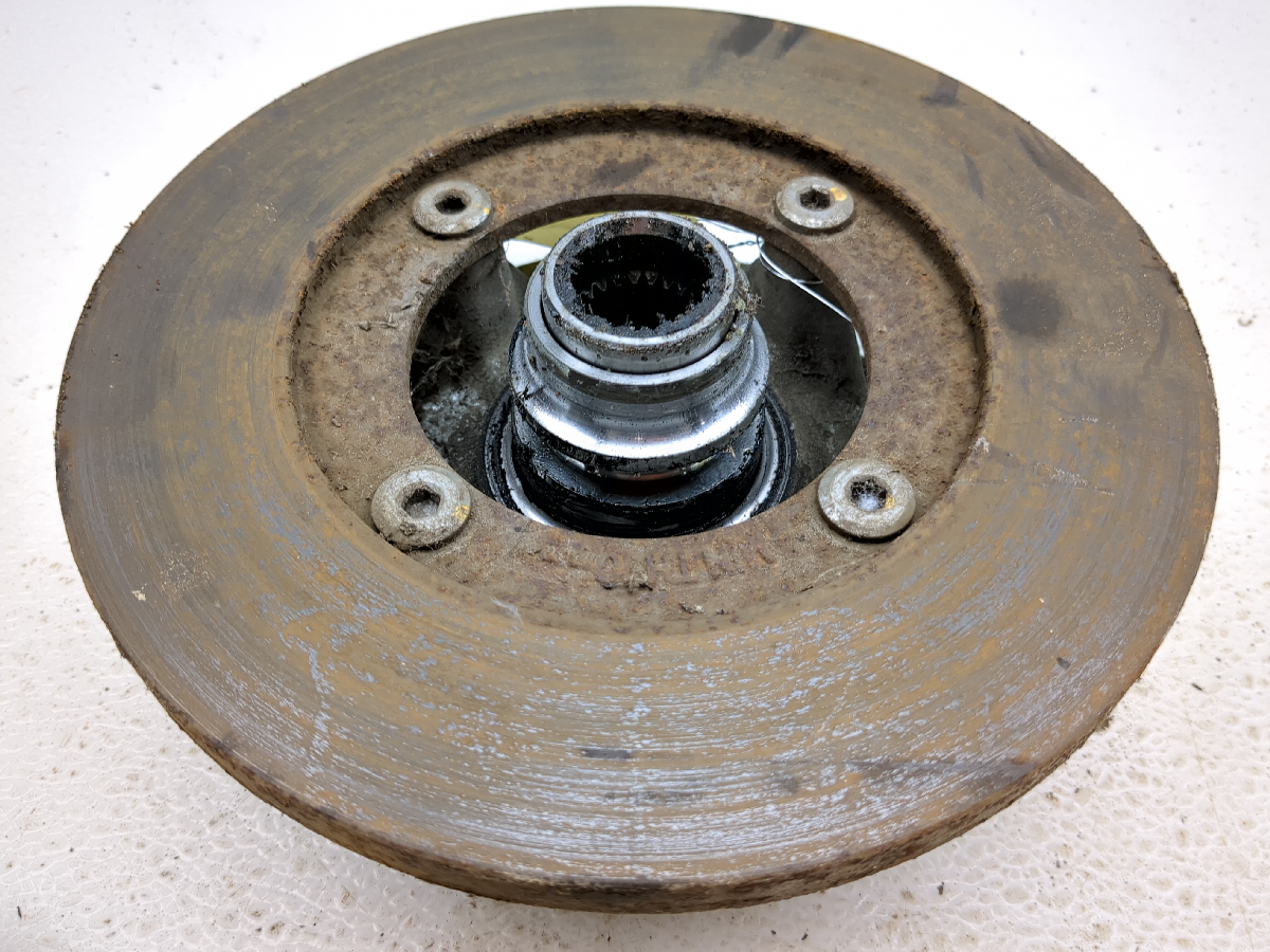 17-23 Honda Pioneer 700 SXS700 Front Left Wheel Hub Disc Brake Rotor