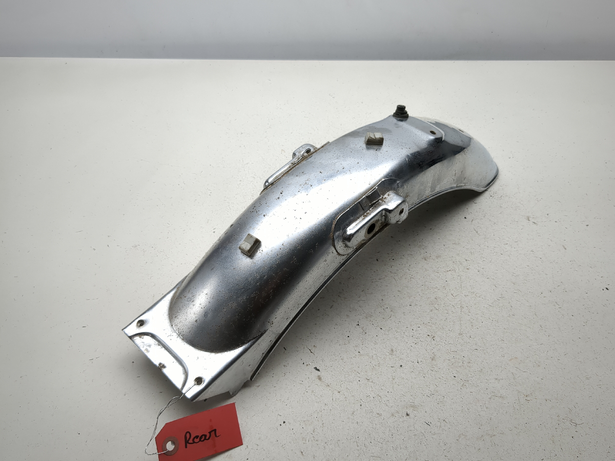 76 Honda CB125 Rear Wheel Fender Chrome