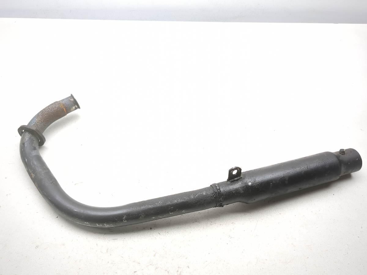 76 Honda CB125 Exhaust Muffler Silencer Can