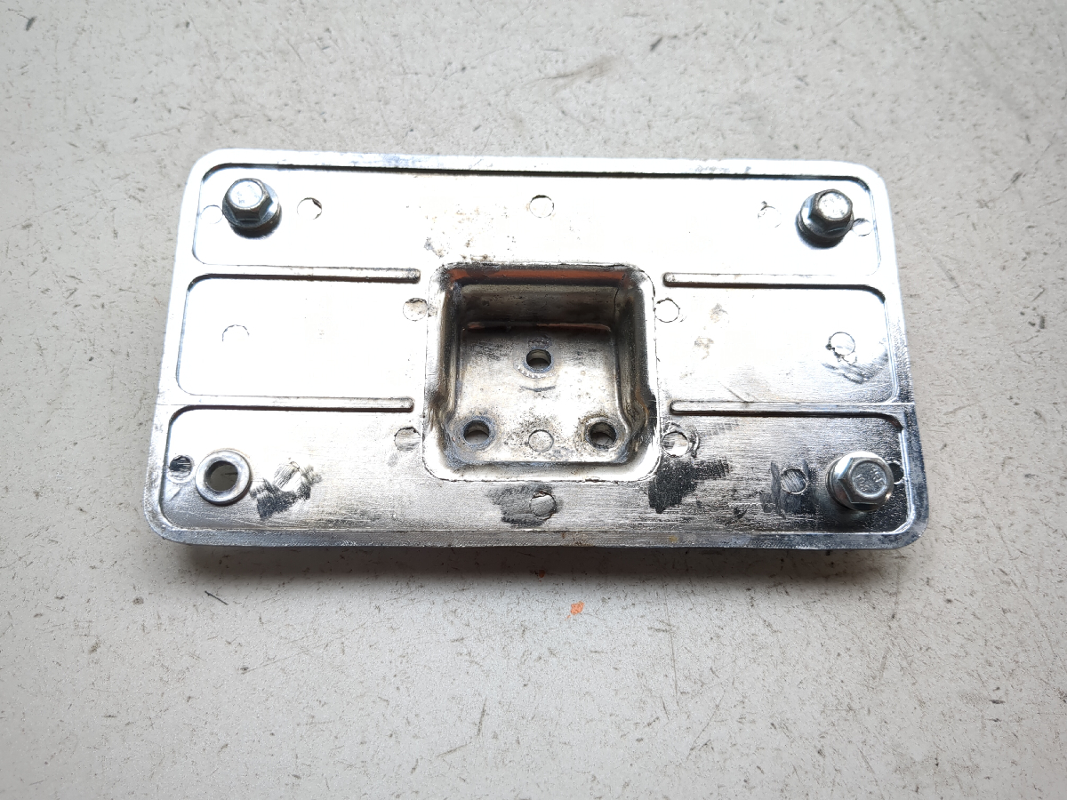 93-99 Harley Davidson FXDL Dyna Low Rider License Plate Mount Bracket