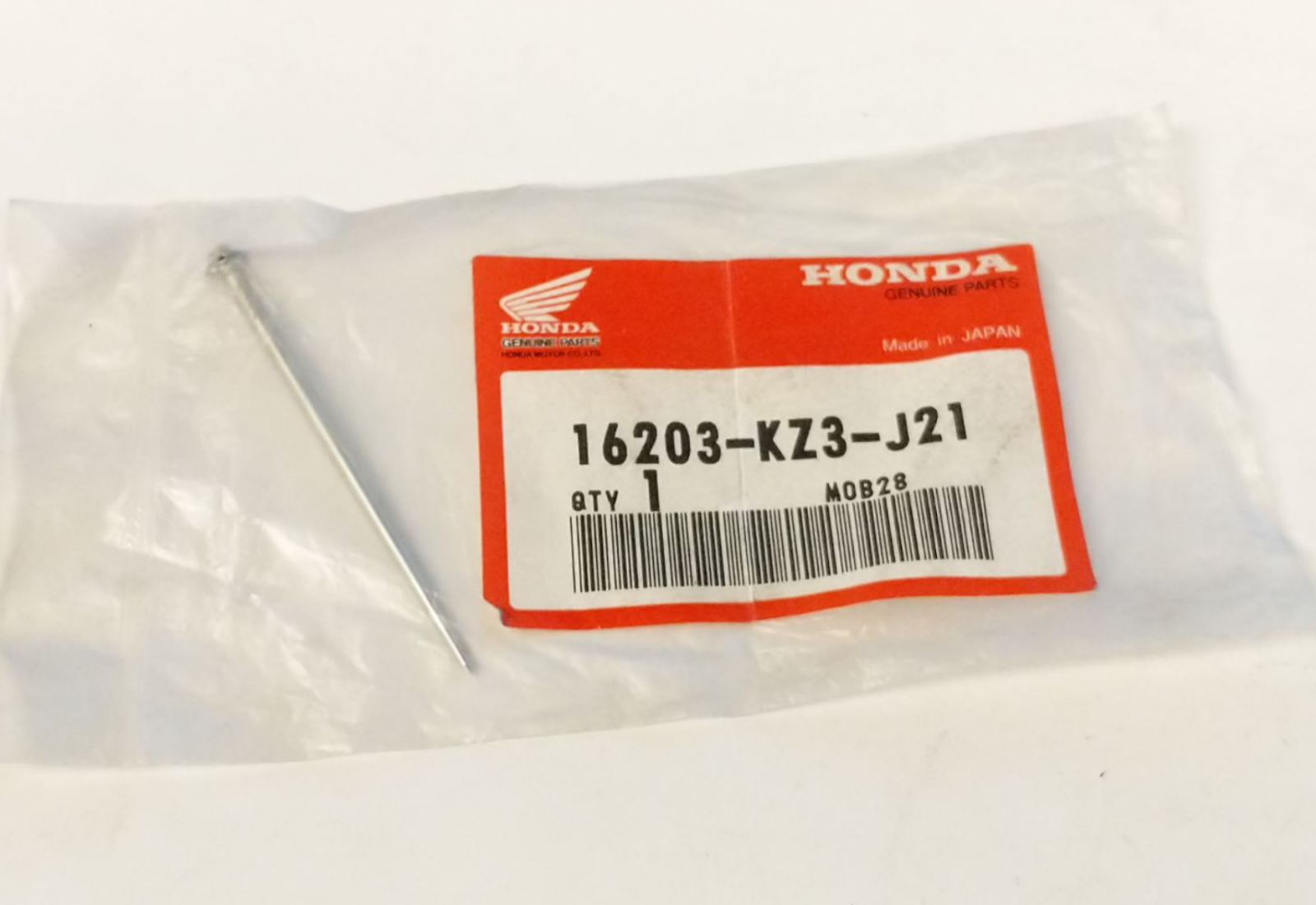 HONDA OEM CR250R ELSINORE 2000 NEEDLE SET,JET 16203-KZ3-J21