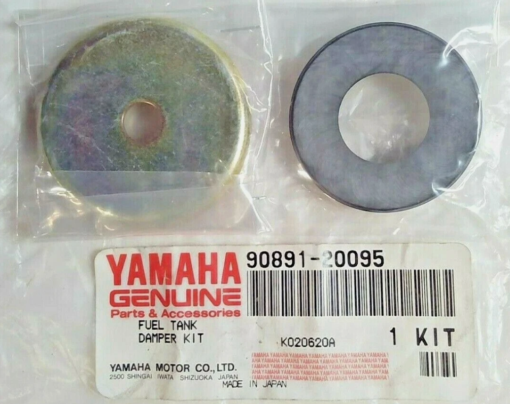 NEW OEM Yamaha Gas Fuel Tank Damper Kit 90891-20095 XV17 XV1700 Roadstar