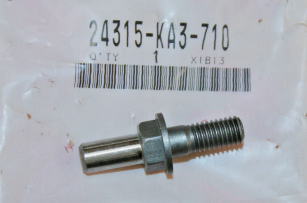 85-87 Honda ATC250, 85-86 ATC350, 83-94 CR125 OEM Shifter Drum Pin 24315-KA3-710