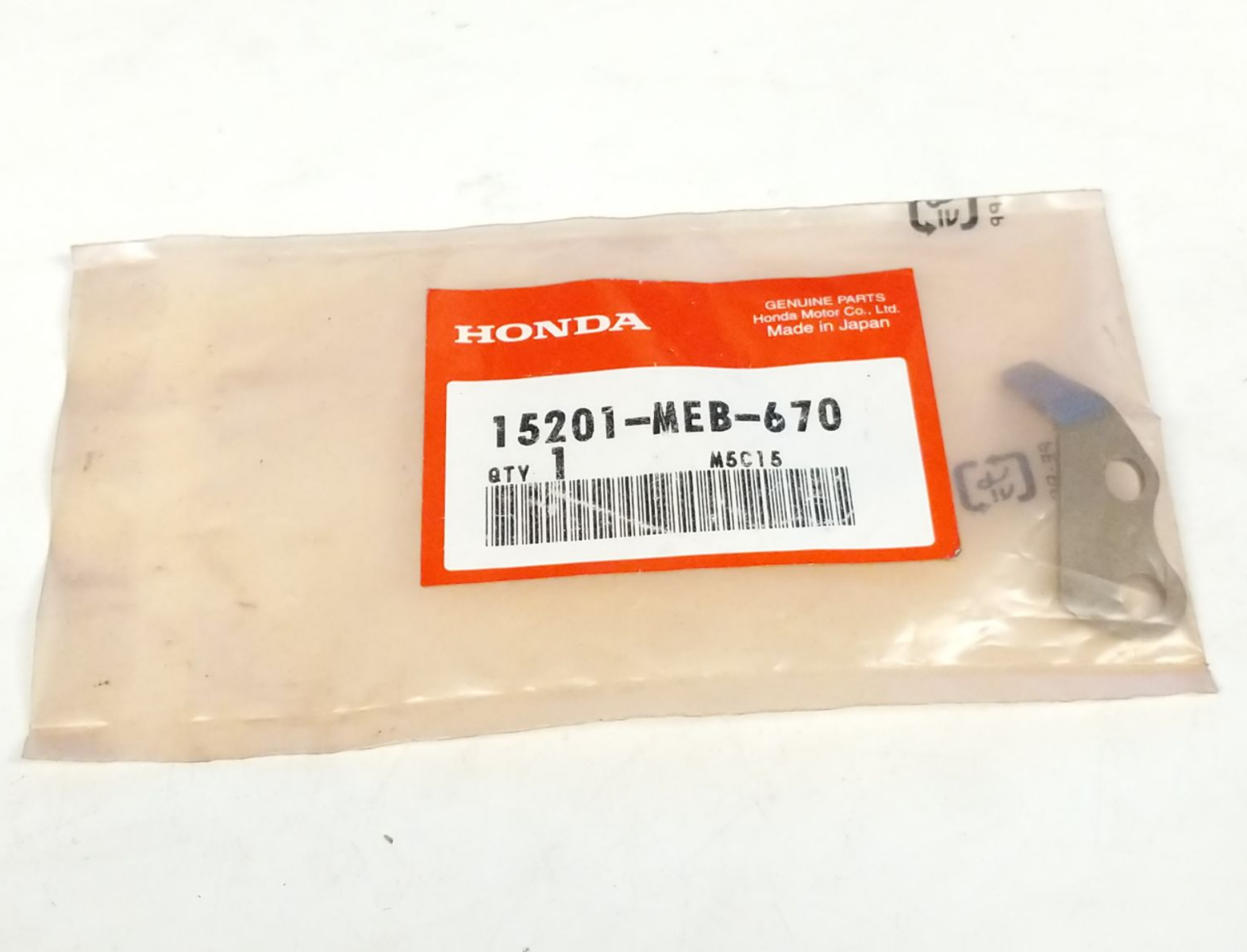 Honda OEM Part 15201-MEB-670 PLATE, OIL GUIDE