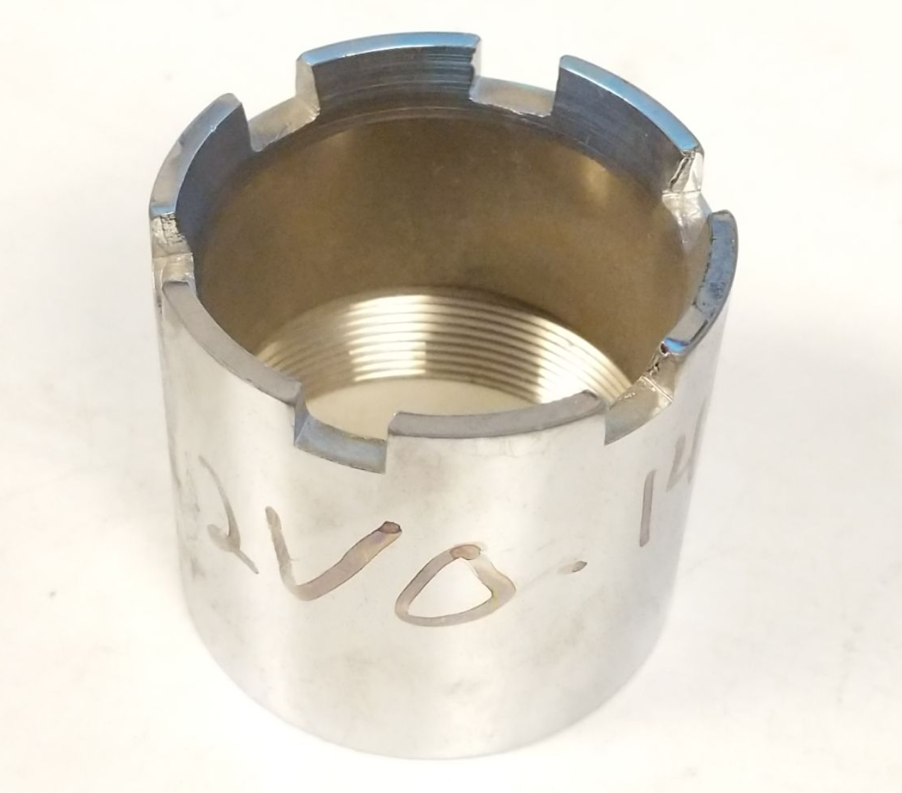 NOS Yamaha RD400 1979 OEM Exhaust Ring Nut 2V0-14612-00