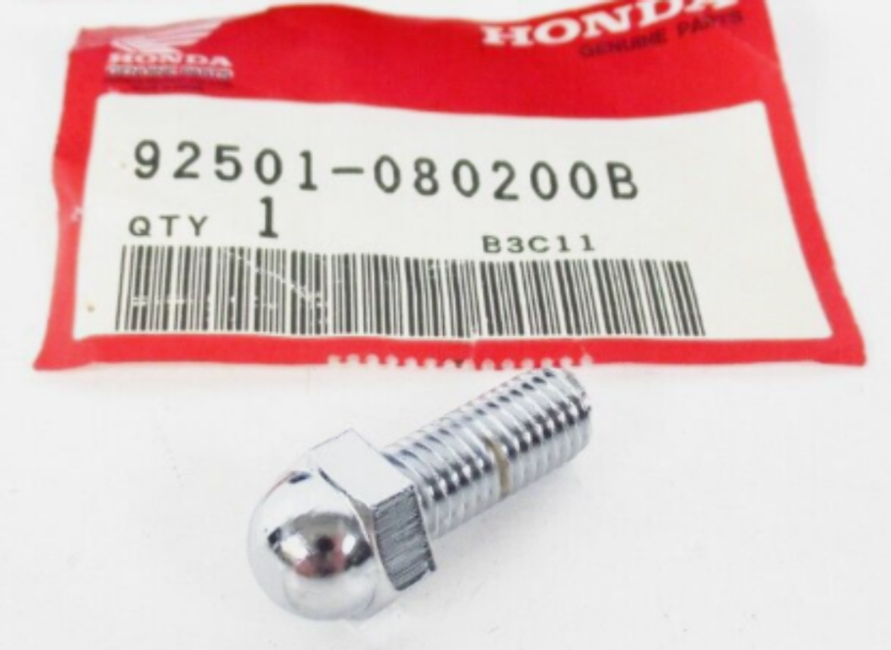 Honda Shadow 700/800 VT700C/VT800C OEM Footpeg Bolt 8X20 92501-080200B