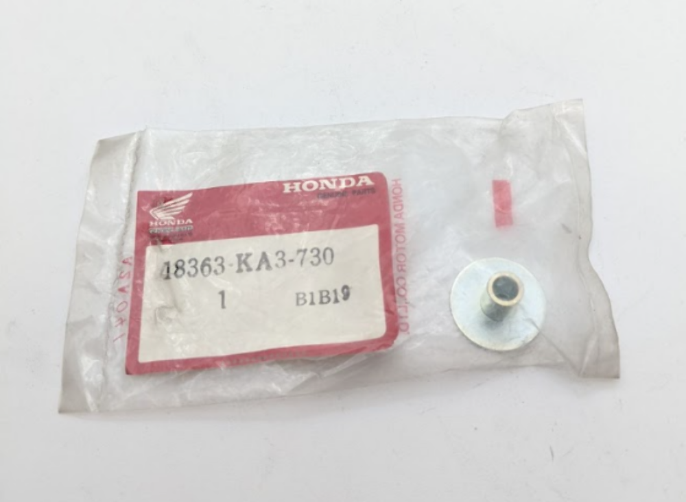 1987 Honda TRX250RA FOURTRAX 250R OEM Collar, Muffler Setting 18363-KA3-730