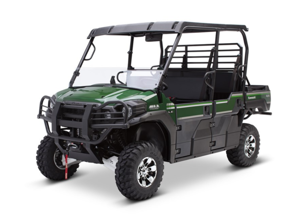 2015-2025 Kawasaki Mule PRO-DX/DXT/FX/FXR/FXT KQR Half Windshield KAF080-027