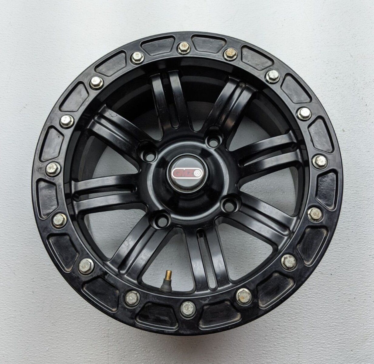 GMZ GZ801 14x7 LiteLoc UTV Beadlock Matte Black 4X137 TAKEOFF DISCOUNTED