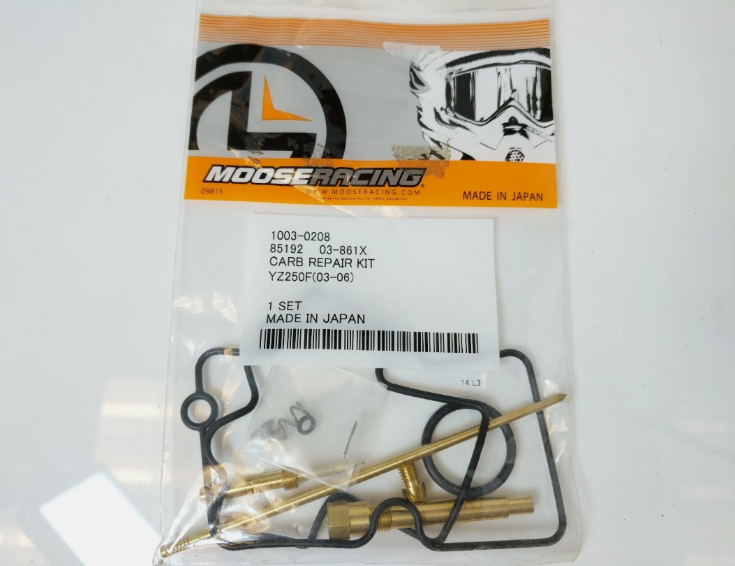 Moose Racing Carburetor Rebuild Kit For 2003-2006 Yamaha YZ250F 1003-0208