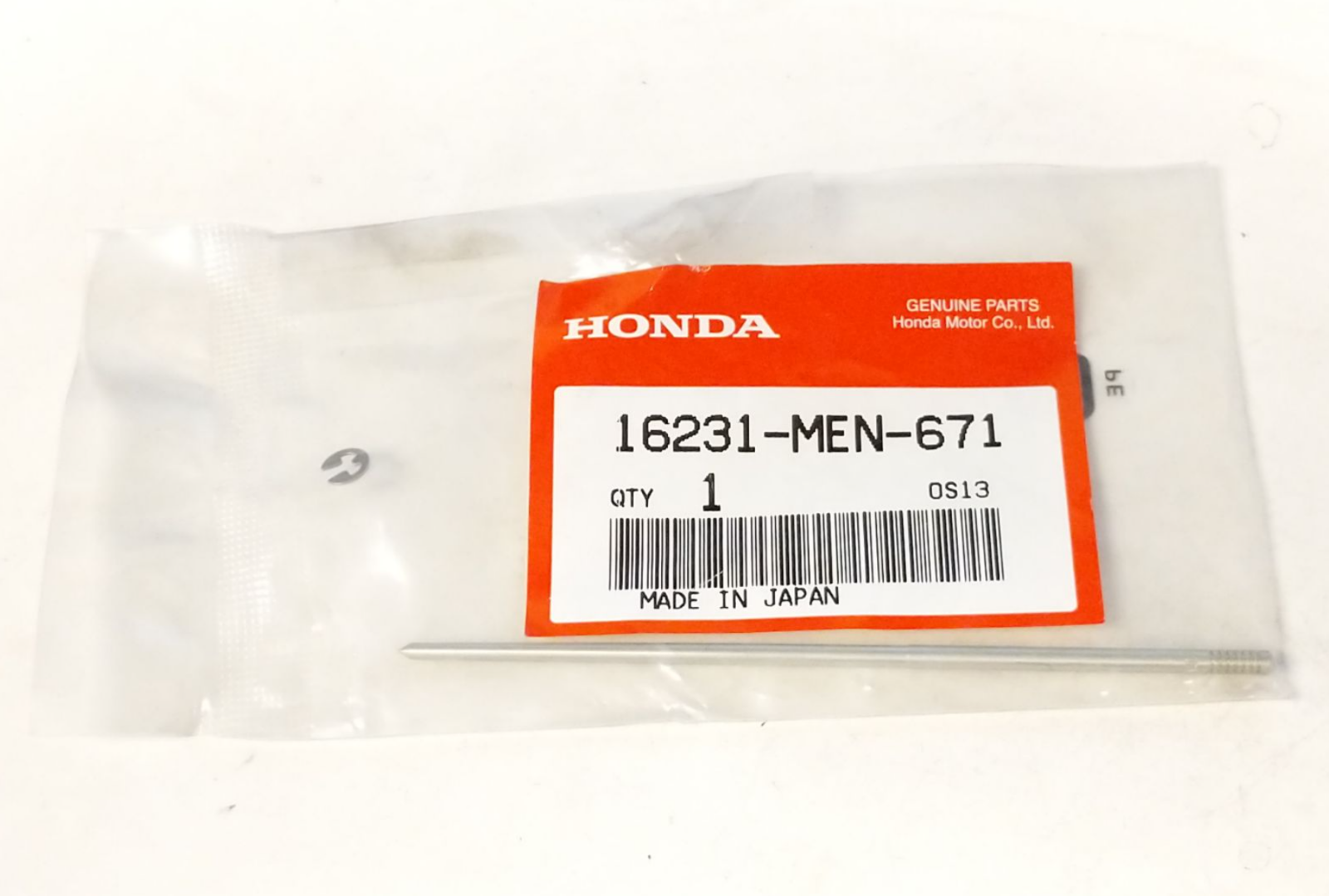 Honda 16231-MEN-671 - NEEDLE SET, JET (NCVQ)