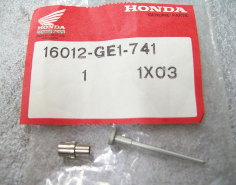 1986 HONDA CH80A OEM NEEDLE SET, JET 16012-GE1-741