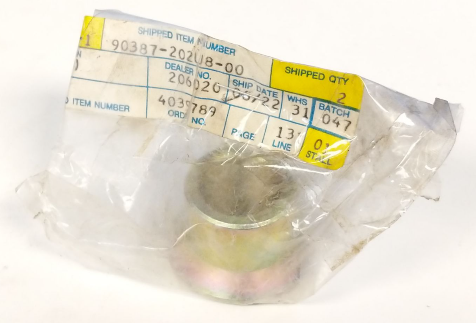 YAMAHA OEM 90387-202U8-00 Collar