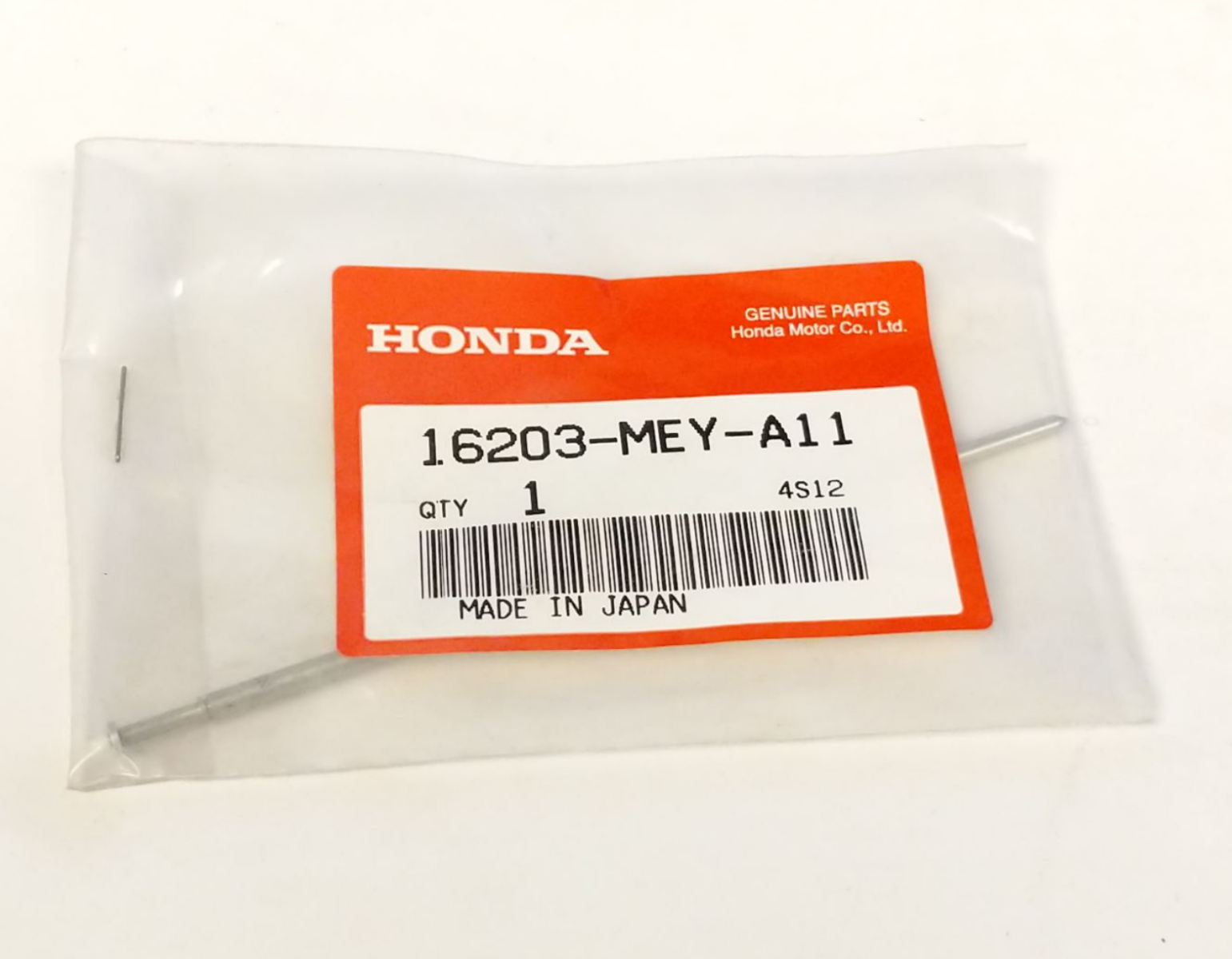 2007 Honda CRF450X CARBURETOR NEEDLE SET, JET 16203-MEY-A11