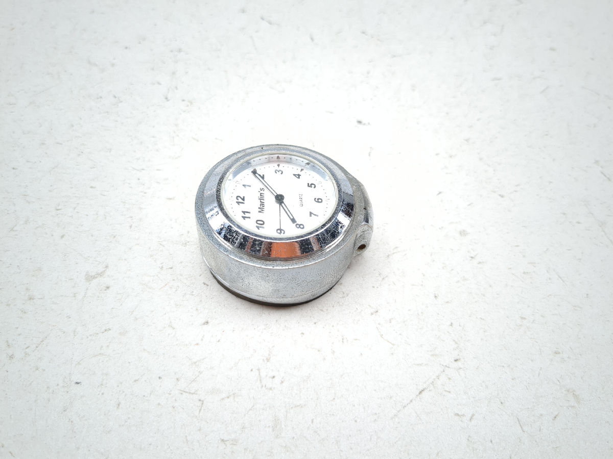 00-06 Harley Davidson FLHR Road King Marlin's Chrome Clock Fork Lock Key Cover