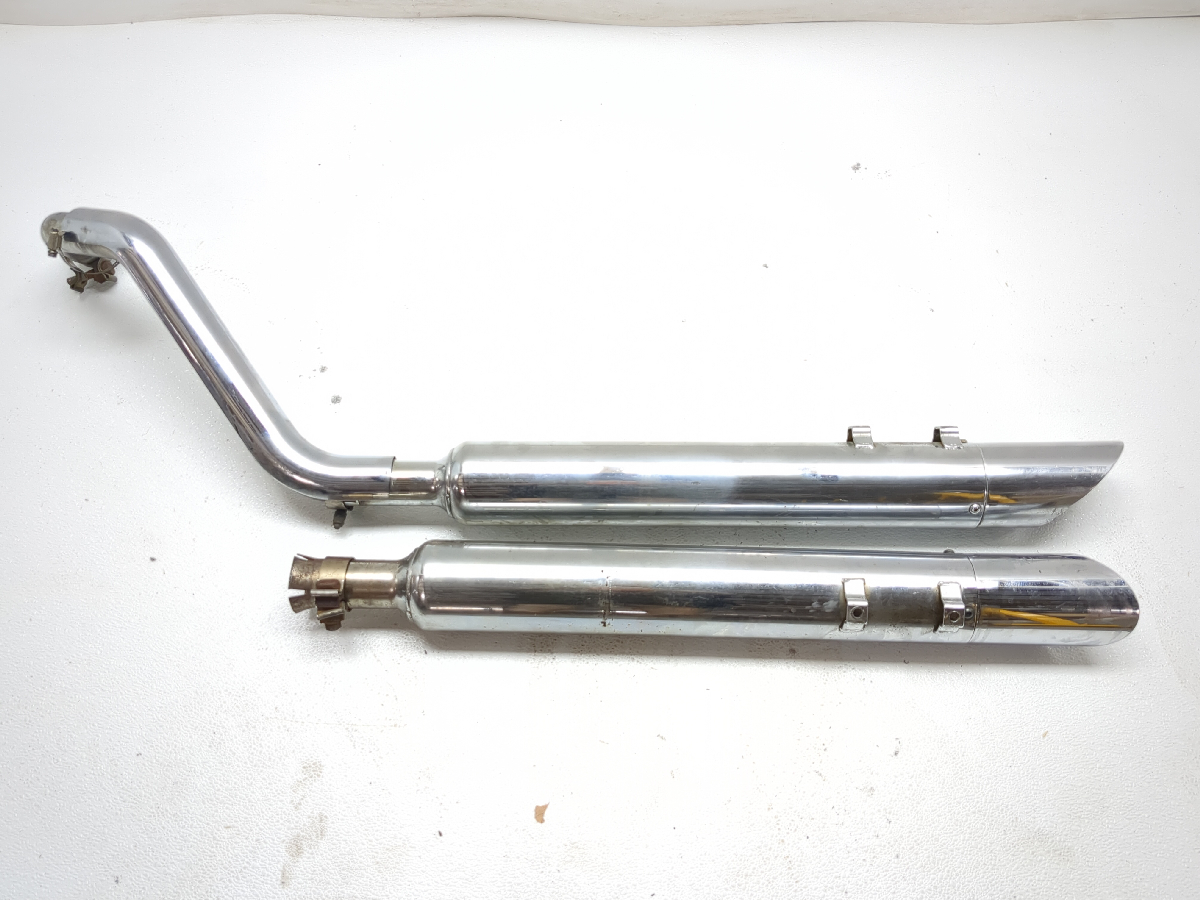 00-06 Harley Davidson FLHR Road King Exhaust Muffler Silencer Cans