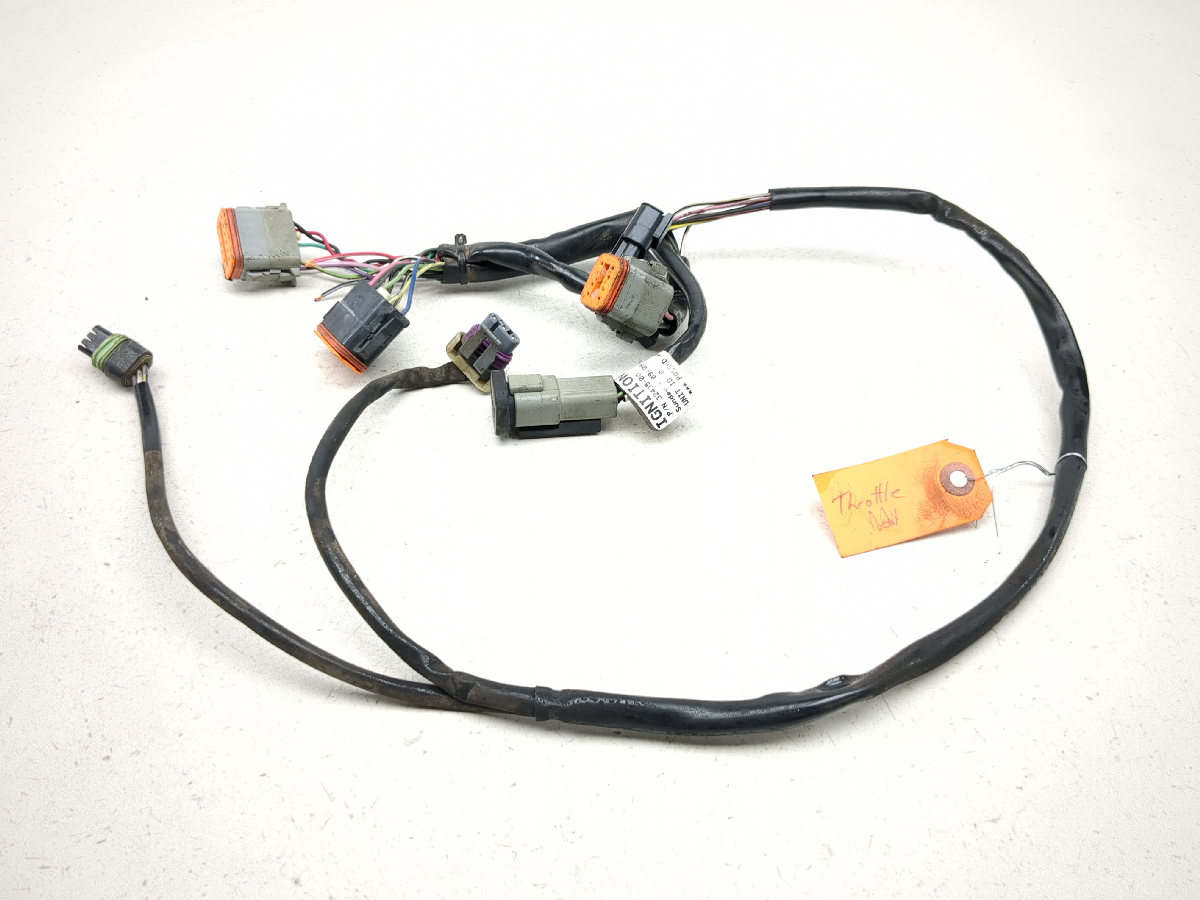 00-06 Harley Davidson FLHR Road King Throttle Body Sub Wiring Harness 32435-00