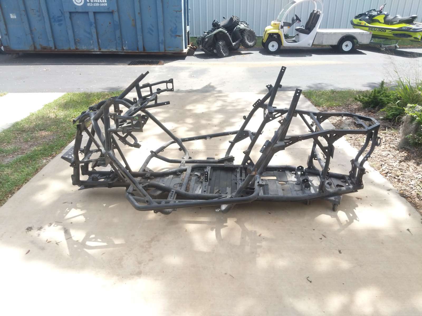 21-24 CFMoto ZForce 950 Main Frame Chassis STRAIGHT CLN - Sun
