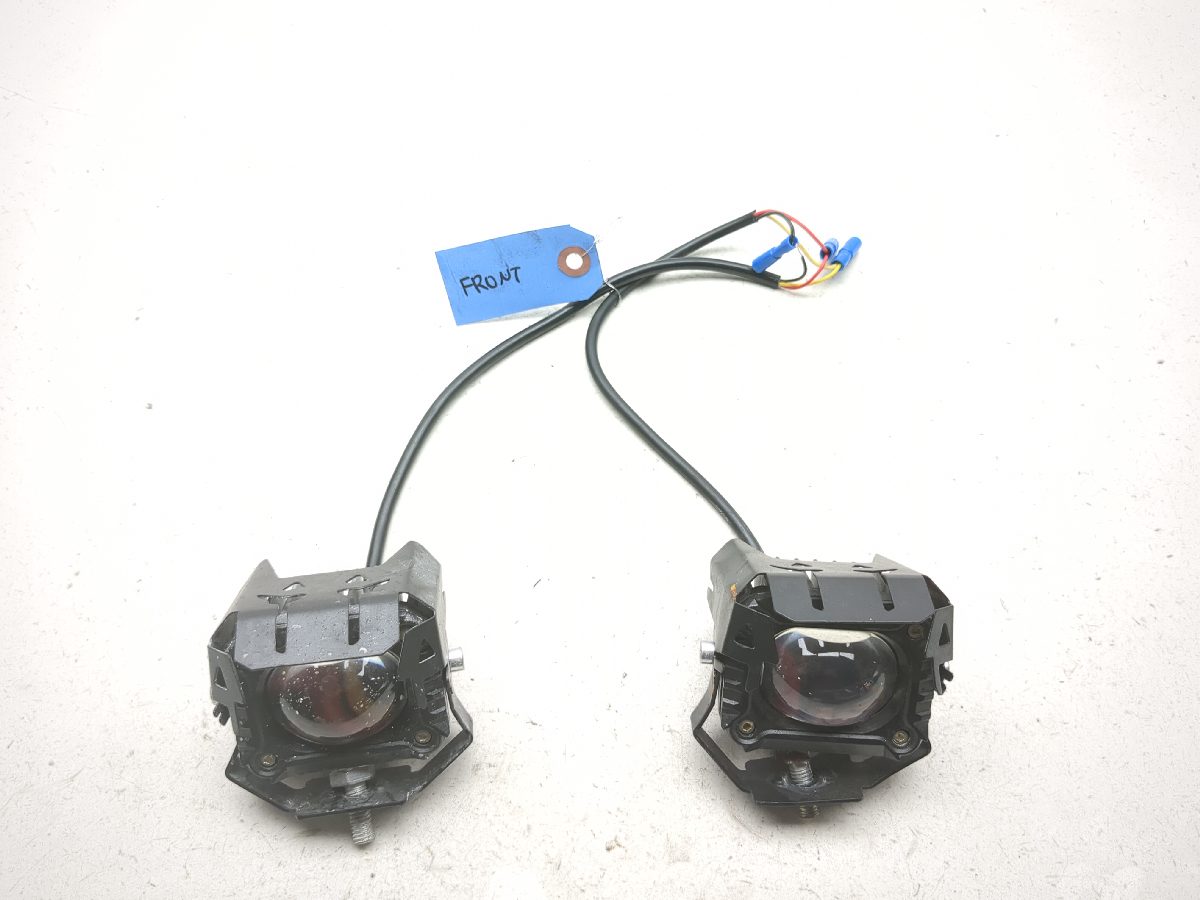 98-08 Yamaha V Star XVS 650 Aftermarket Front LED Fog Lights Pair
