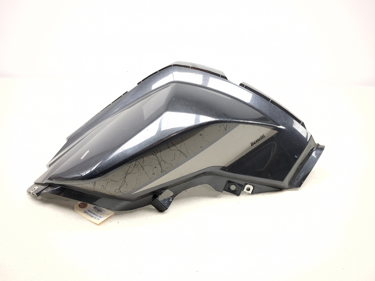 17-25 Benelli TRK 502X Left Tank Fairing Cover Panel 65673P160000