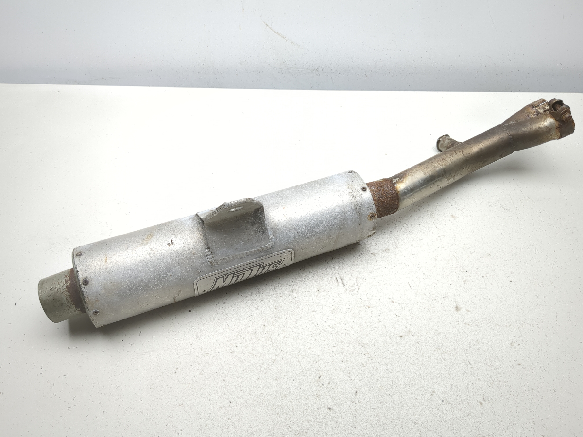 88-91 Honda NT650 Hawk GT MULLY'S PERFORMANCE Exhaust Muffler Silencer Can
