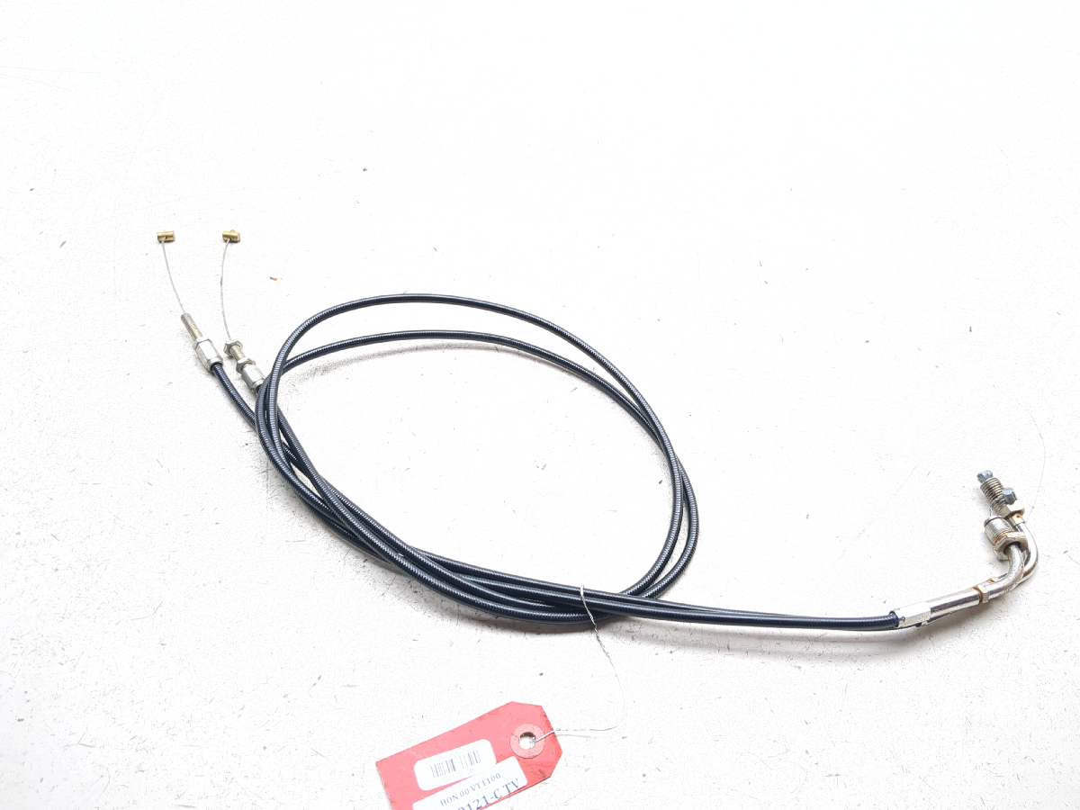 00 Honda Shadow Sabre VT1100 Throttle Cable Lines TRSH PL