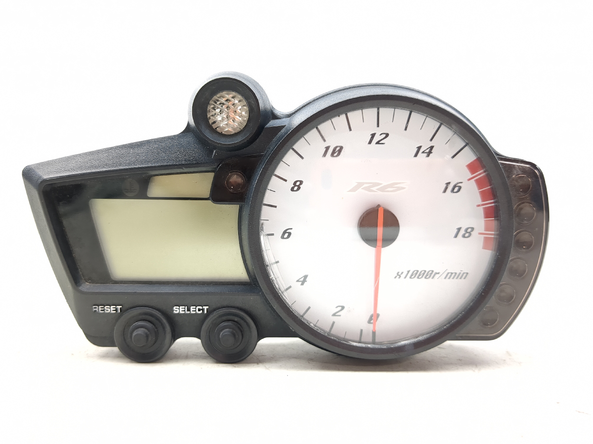 03-05 Yamaha YZF R6 Gauge Speedometer Tachometer Display YA-0929-007