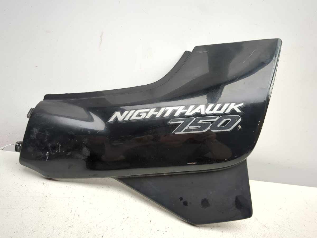 91-03 Honda CB750 Nighthawk 750 Right Side Lower Seat Cover Panel 83600-MW3-6700