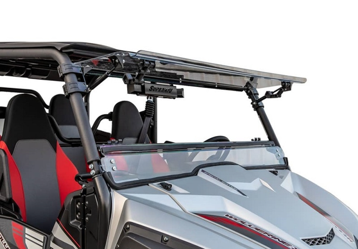SuperATV Flip Windshield 19-20 Yamaha WolverineX2 NO HARDWARE FWS-Y-WV-X4-70#WV2
