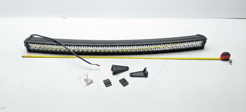 Falcon LED Light Bar Curved 42" 240 Watt w/ Brackets F240-CURVED