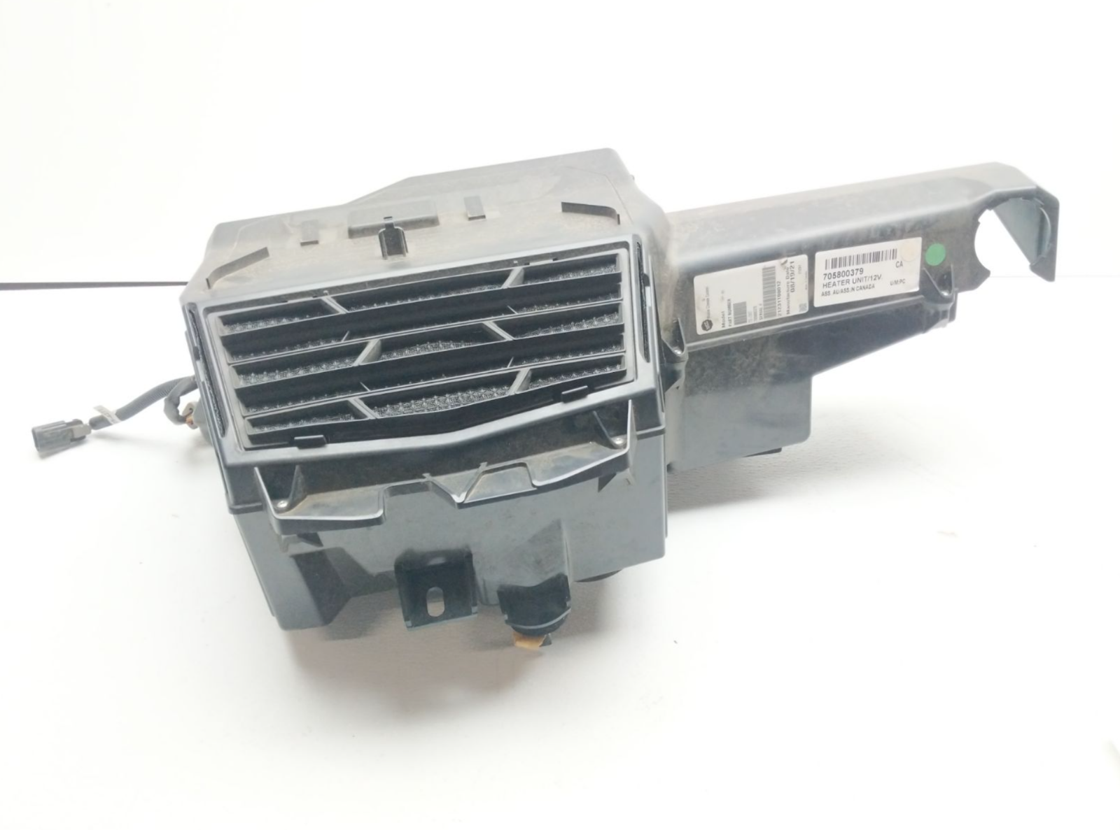 21 Can Am Defender XT Cab HD8 HVAC Air Conditioning Rear Cover 705800379