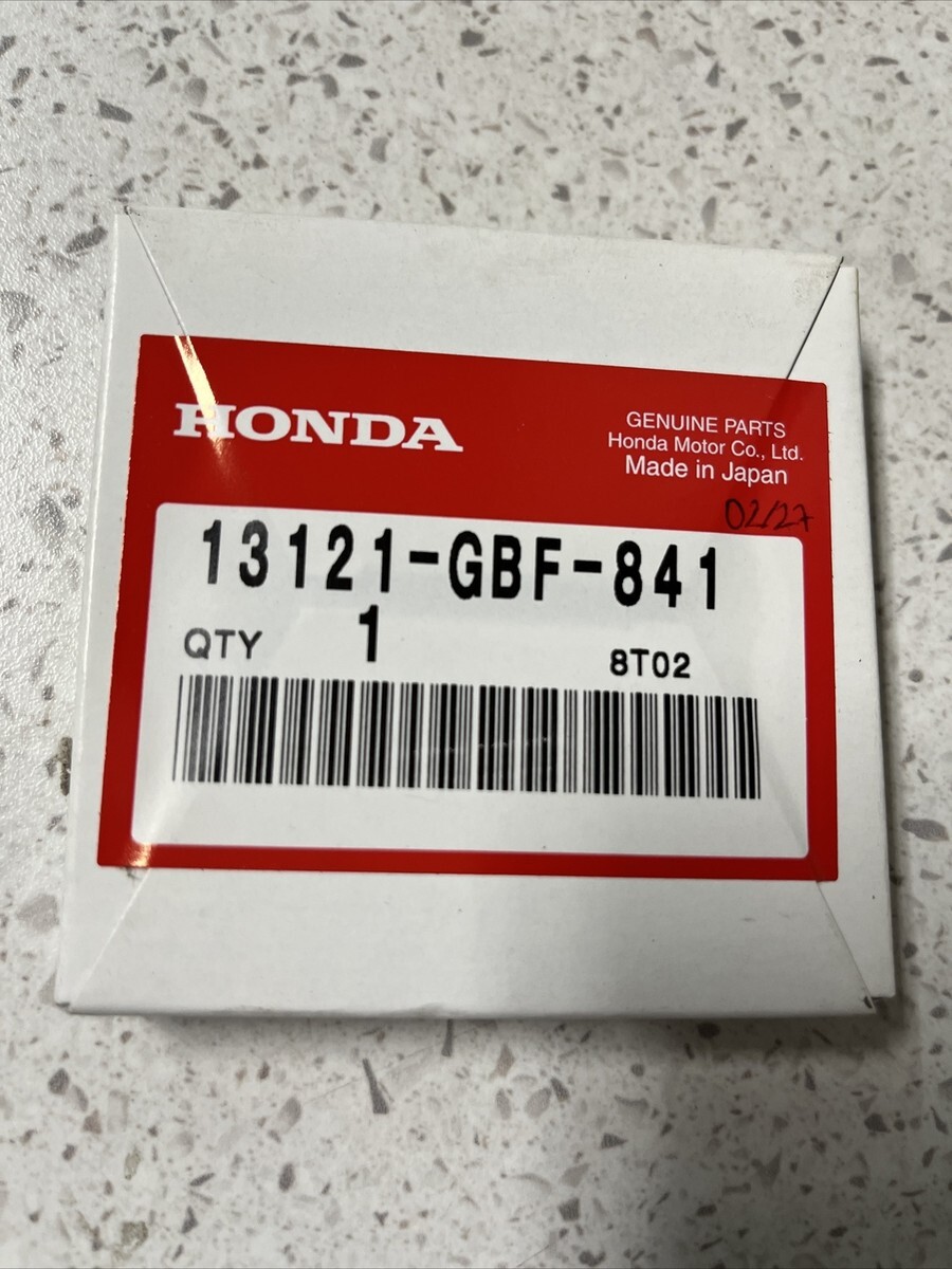 Genuine NOS Honda Original Motorcycle OEM P/N 13121-GBF-841 Piston Ring