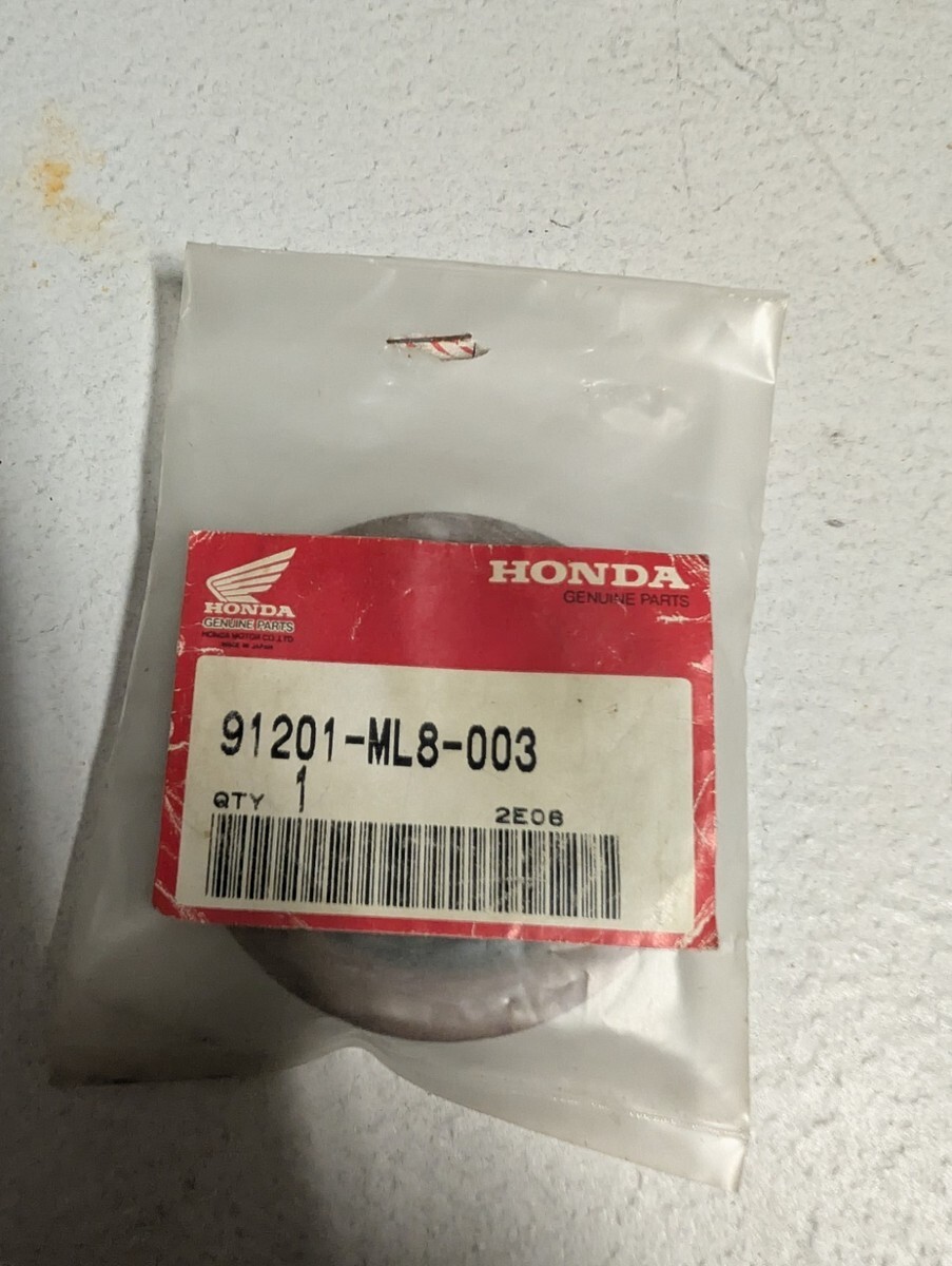 NOS Honda 1986-87 GL1200 Gold Wing Rear Case Oil Seal 25x54x12 91201-ML8-003