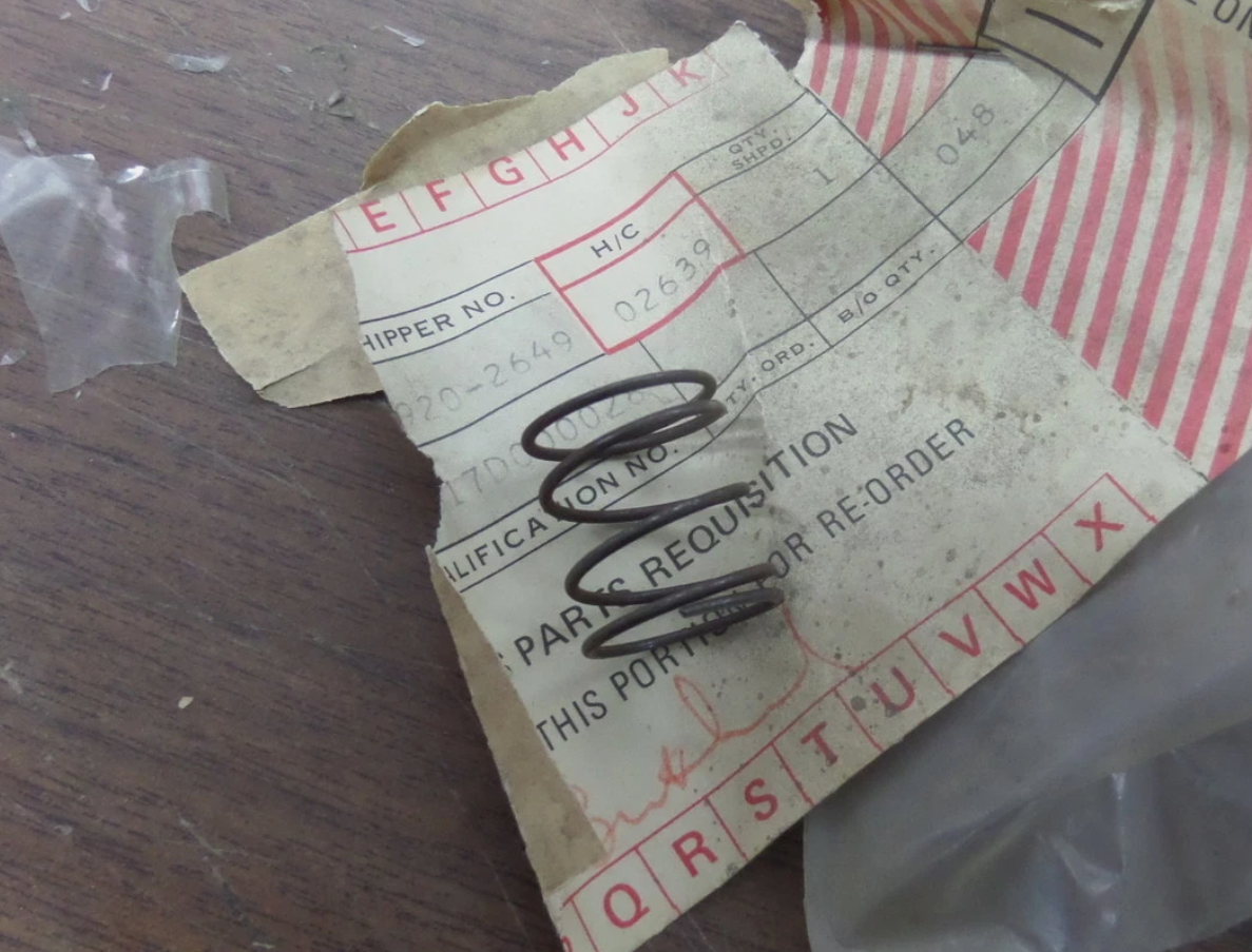NOS Honda CB350 CB500 CB550 Kick Starter Ratchet Spring 28223-216-000 QTY 4