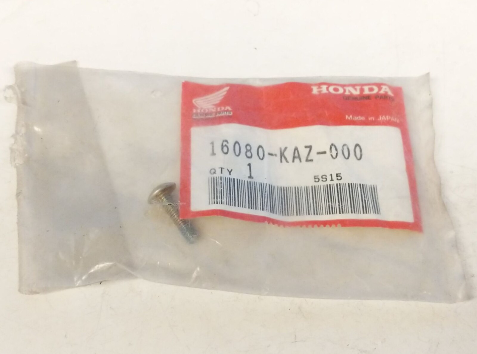Honda SCREW, PAN (4X16) 16080-KAZ-000 OEM