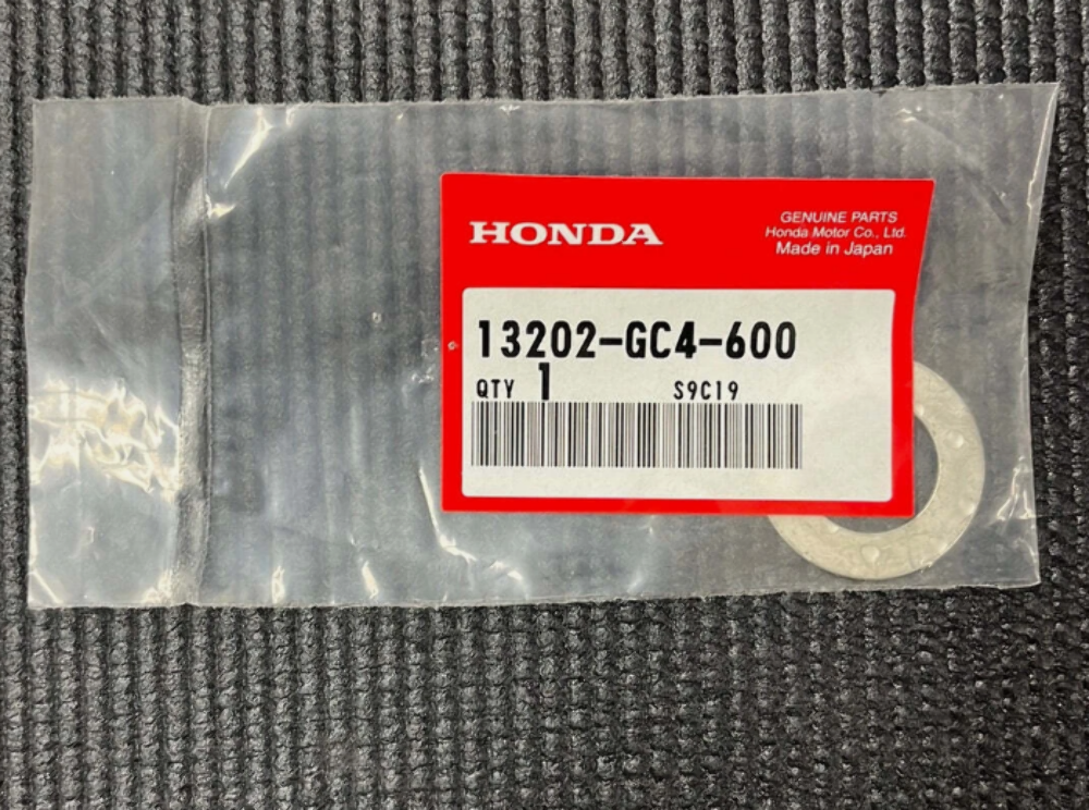 NEW 13202-GC4-600 Genuine Honda Plate CR 80 CR80 85 CR80 Washer 13202-GC4-600
