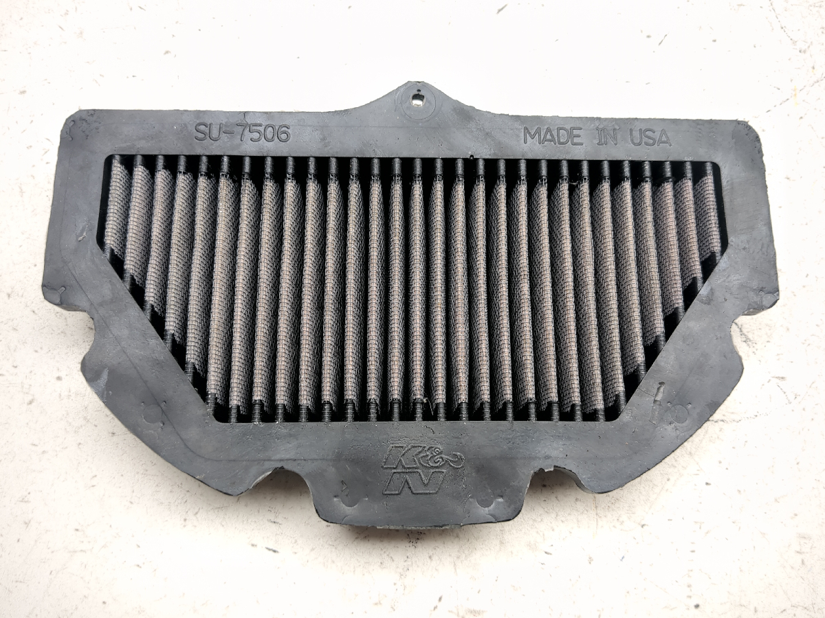 06 07 Suzuki GSXR 600 750 K&N Air Filter Intake SU-7506 TRSH PL