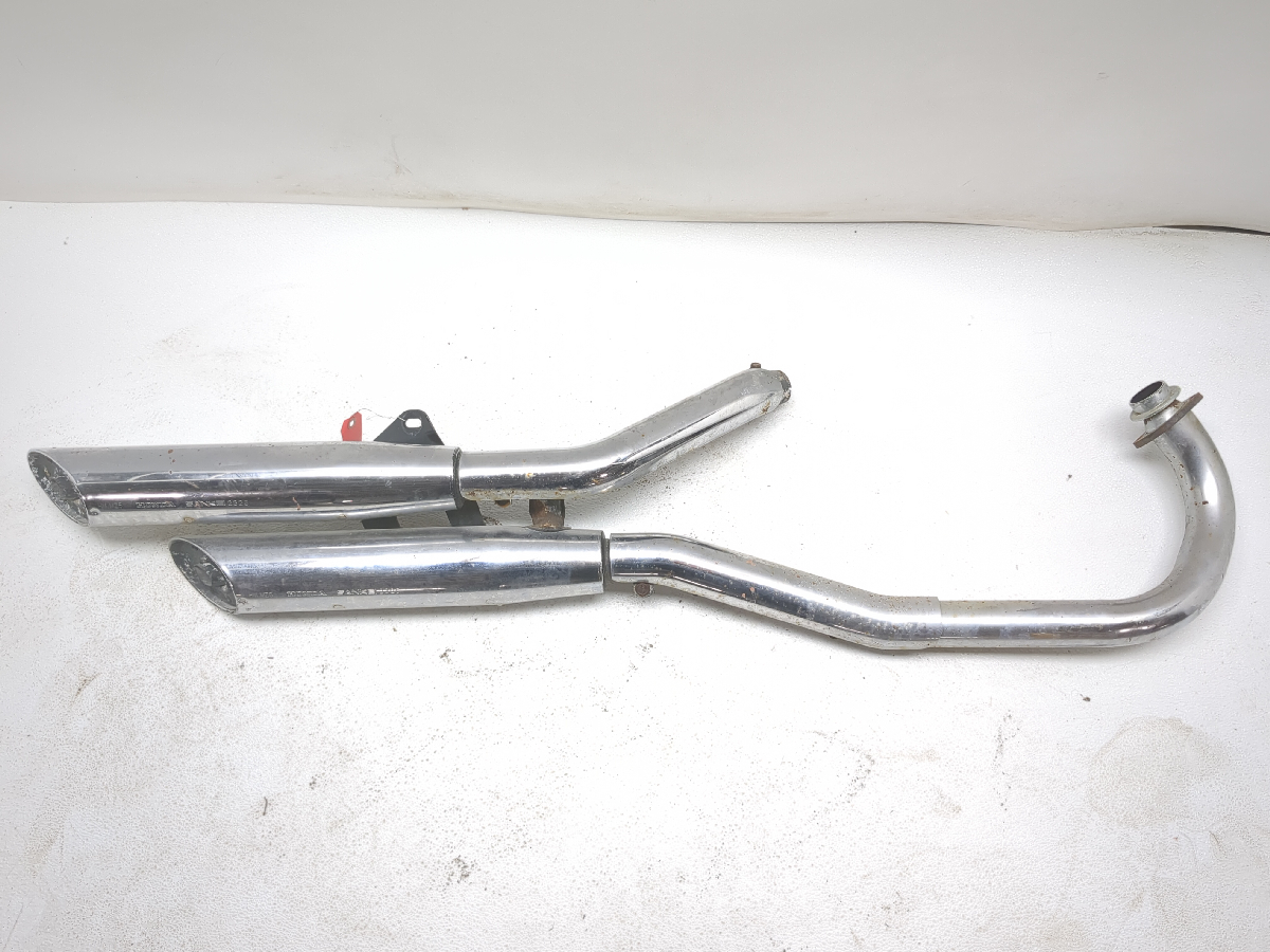 94-04 Honda VF750C Magna 750 Right Exhaust Muffler Silencer Cans B