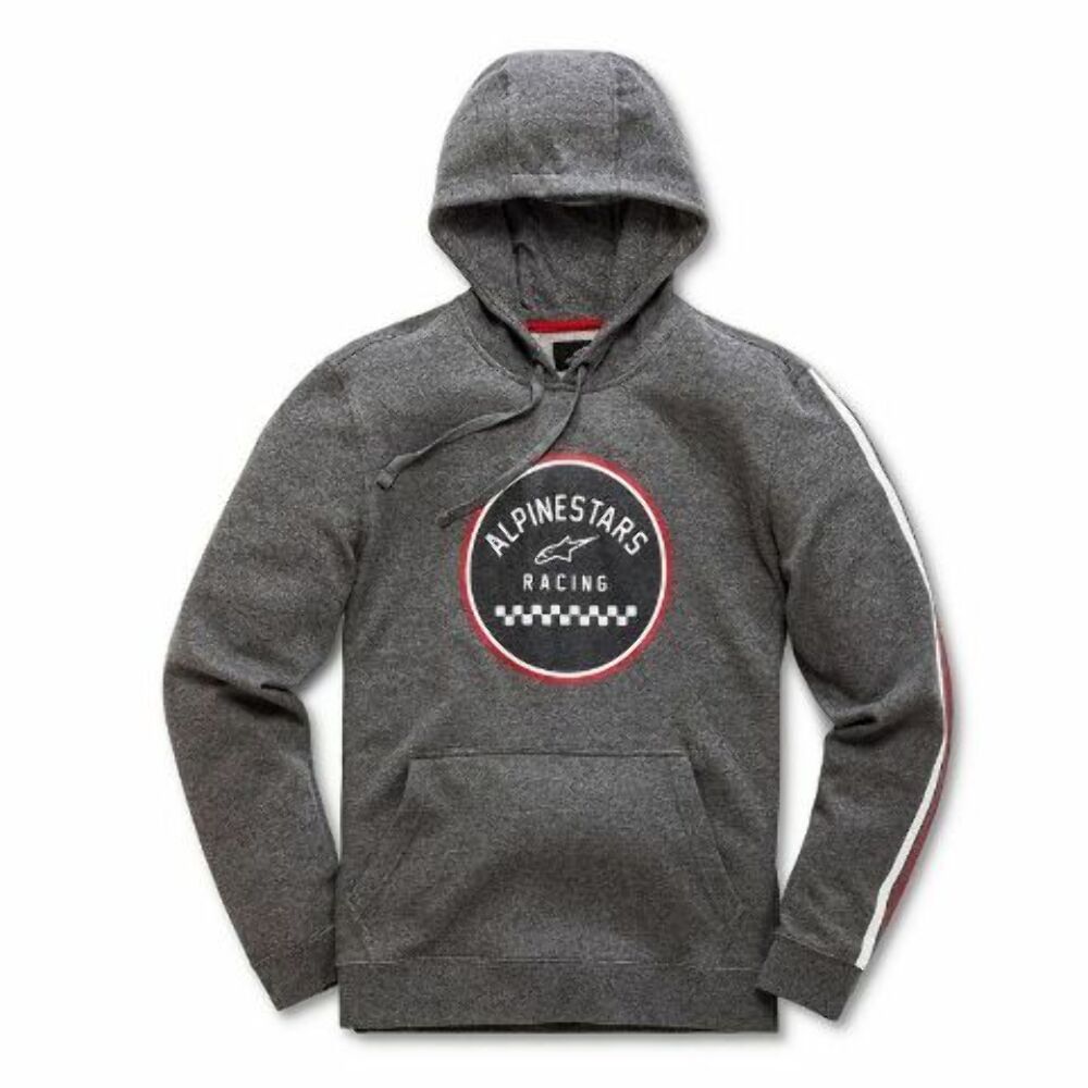 Alpinestars Spot Fleece Sweat Hoodie Charcoal Small1038-53012 482-68096S