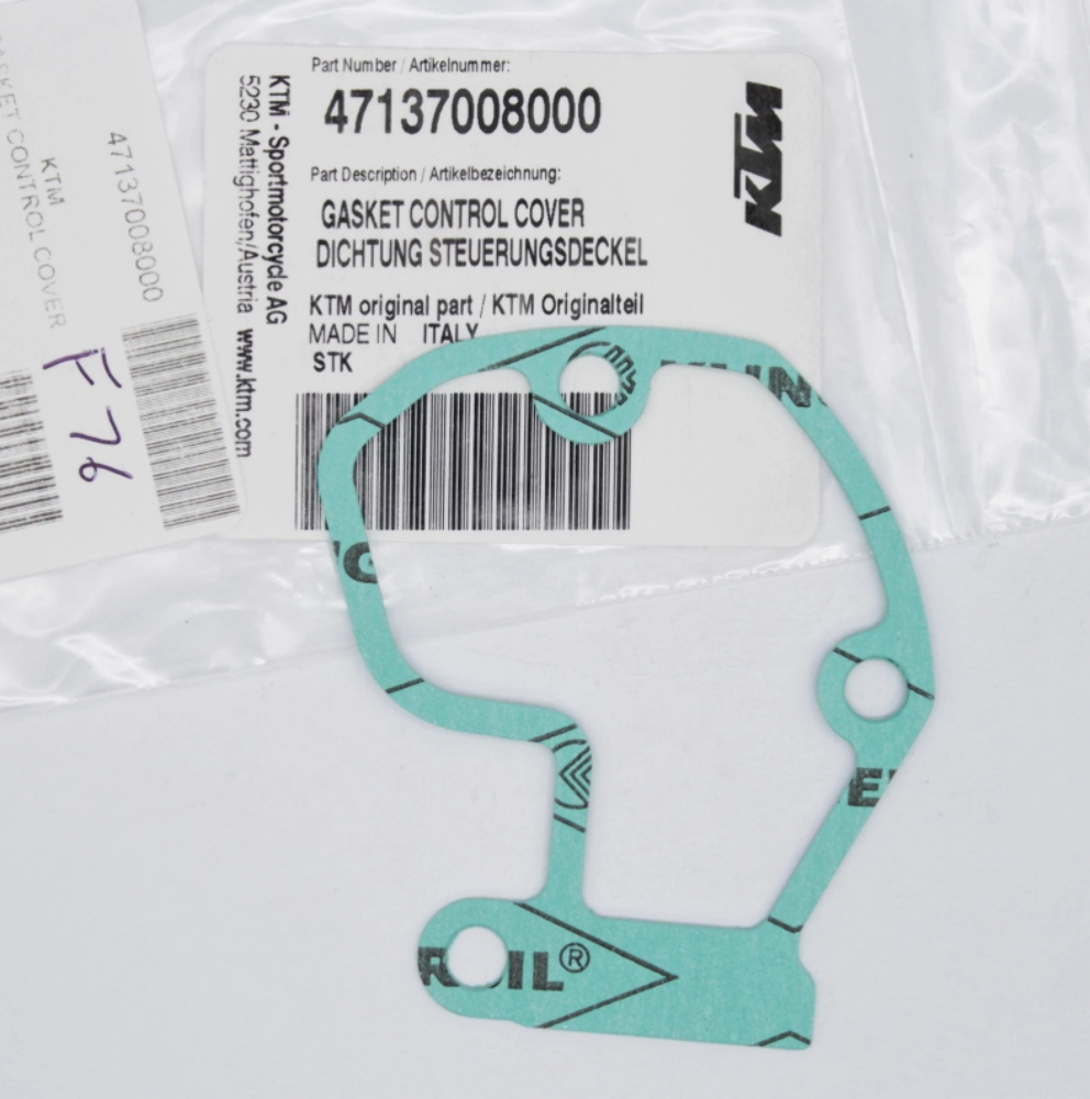 New OEM 2013-2017 KTM SX 85 Power Valve Gasket 47137008000