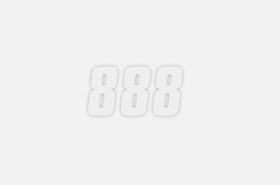 Factory Effex 7" White Factory Number "8" Decals (3) 08-90098