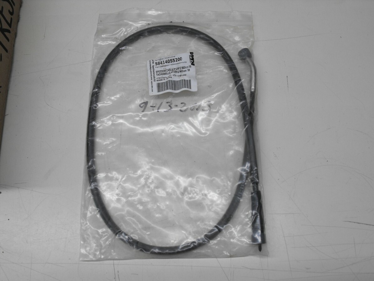 KTM SPEEDOMETER CABLE NOS OEM 58414055200
