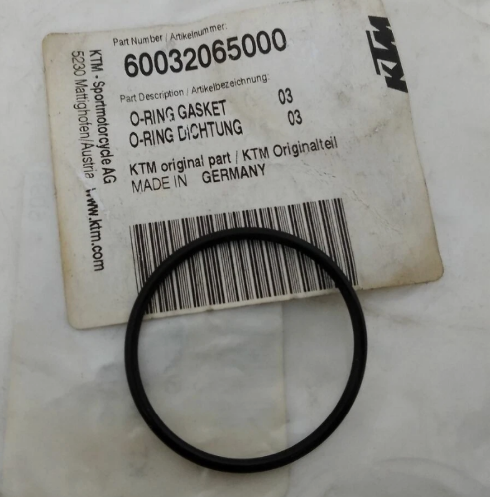 NEW OEM KTM O-RING GASKET 03 950 990 1190 ADVENTURE 1290 SUPERDUKE R 60032065000
