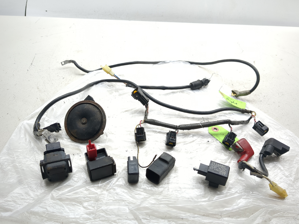 00-02 Kawasaki Ninja ZX6R ZX6 Relay Set Brake Switch Battery Horn 066500-4020