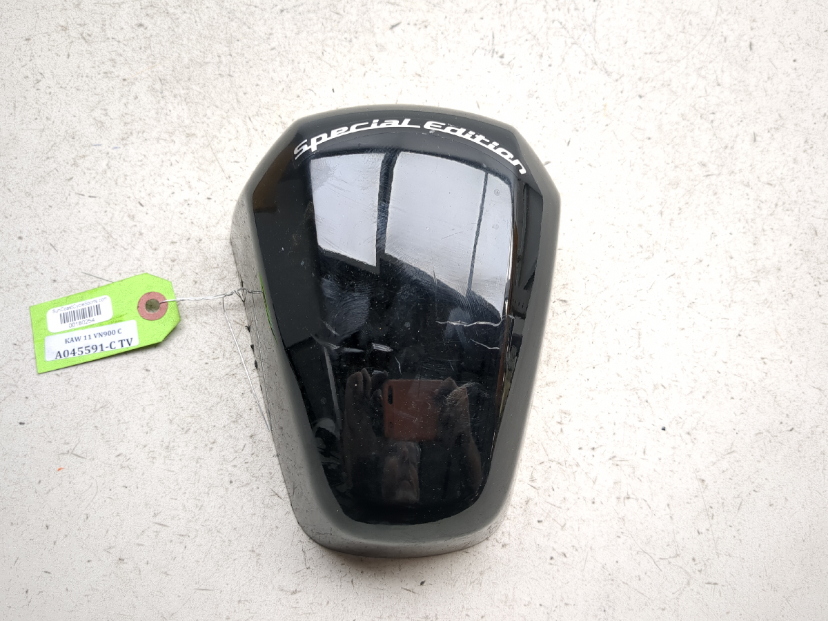 06-16 Kawasaki Vulcan 900 VN900C Left Side Engine Motor Cover Panel 14091-0289