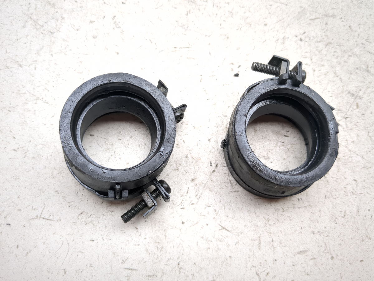 88-91 Honda NT650 Hawk GT Air Intake Boot Clamps A