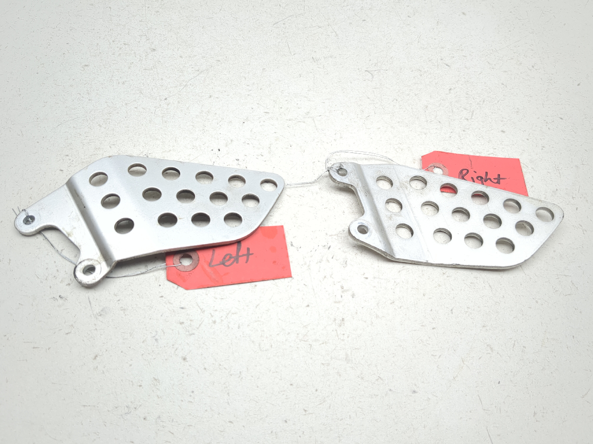 02 03 Honda CBR900RR CBR 954 Heel Guards Set Pair